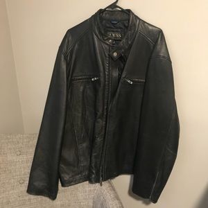 Guess Genuine Leather Jacket! Excellent Condition